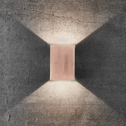 Nordlux Udendørs Væglamper^Fold 10 udendørs væglampe kobber