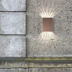 Discount Nordlux Fold 15 udendørs væglampe kobber