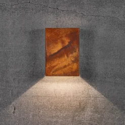 Hot Nordlux Fold 15 udendørs væglampe corten