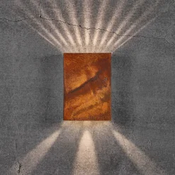 Hot Nordlux Fold 15 udendørs væglampe corten