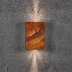 Hot Nordlux Fold 15 udendørs væglampe corten