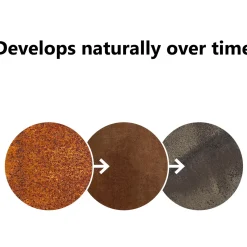 Hot Nordlux Fold 15 udendørs væglampe corten