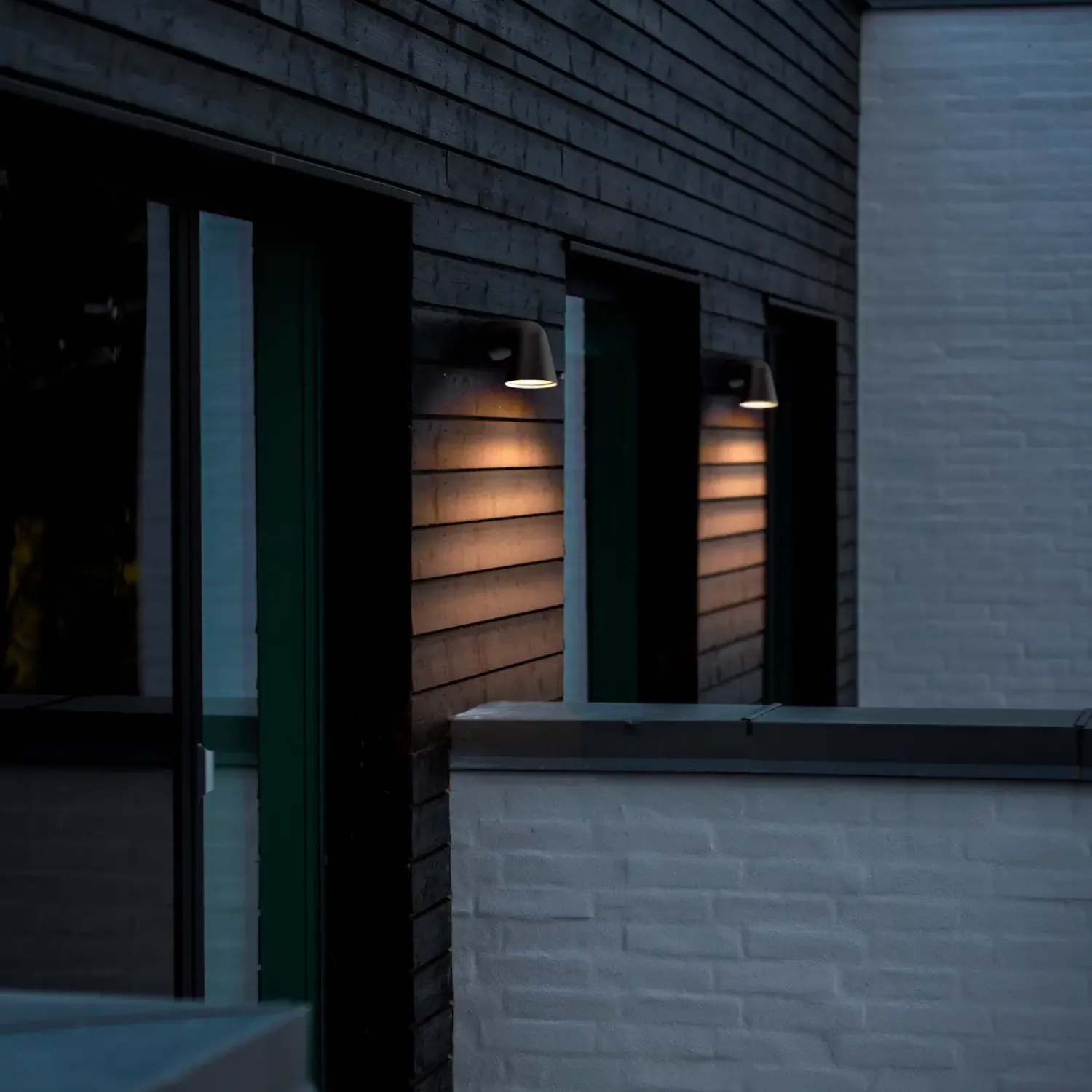 Nordlux Udendørs Væglamper^front single udendørs lampe sort