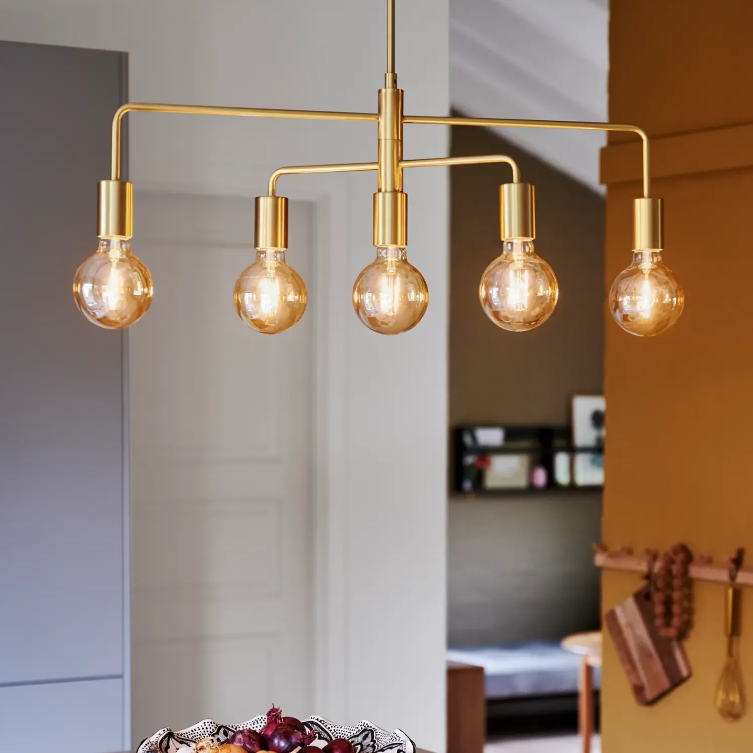 Online Nordlux Gloom pendel messing