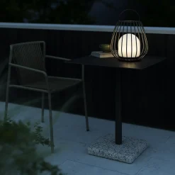 Havelamper^Nordlux Jim To-Go batterilampe sort