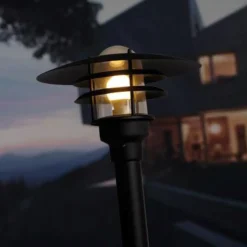 New Nordlux Lønstrup 22 udendørs væglampe sort