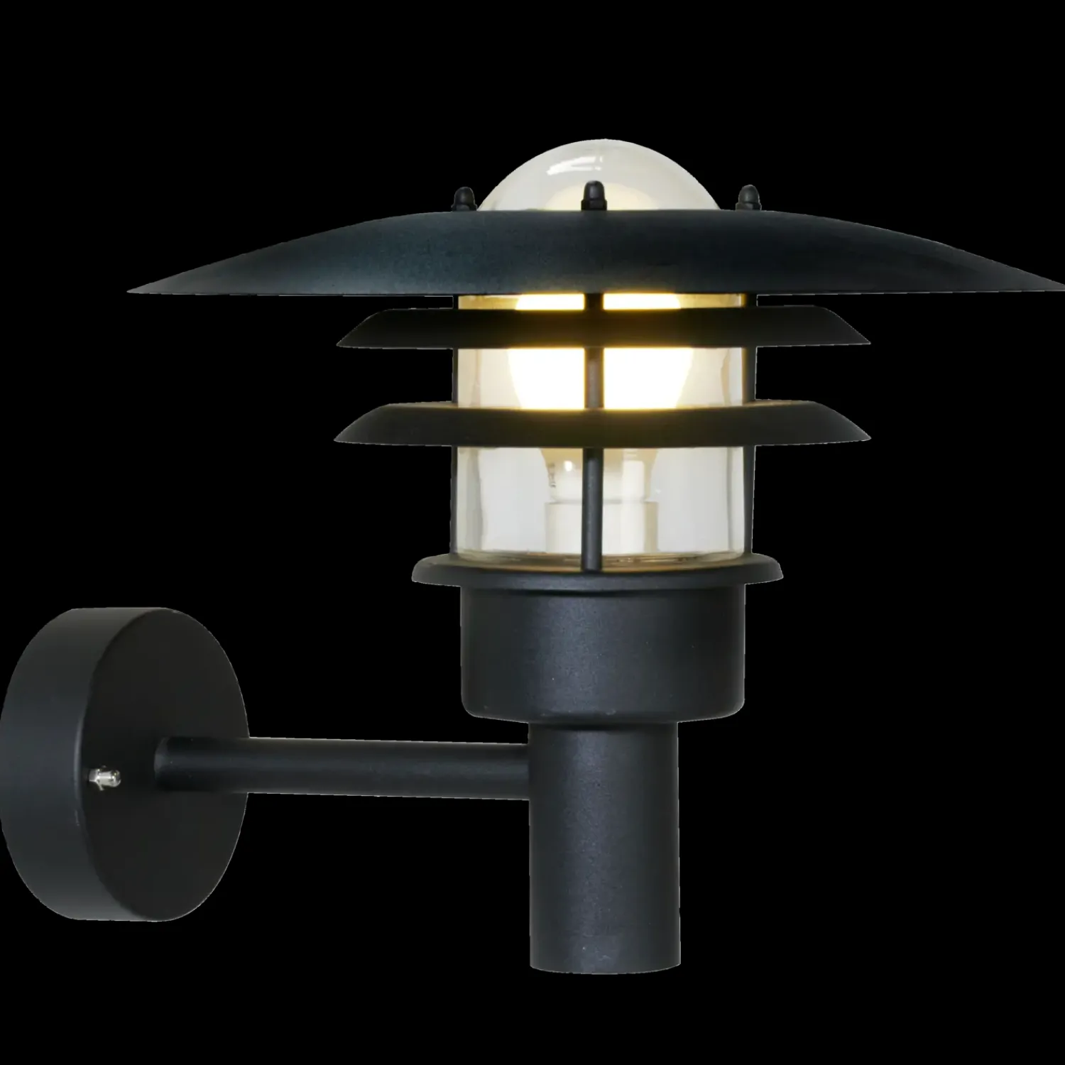 New Nordlux Lønstrup 22 udendørs væglampe sort