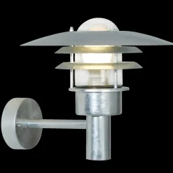 Nordlux Lønstrup 32 udendørs væglampe med sensor galvaniseret