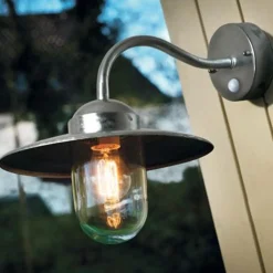 Nordlux Udendørs Væglamper^Luxembourg Sensor udendørs væglampe galvaniseret