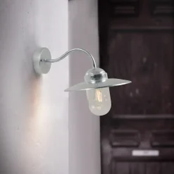 Nordlux Udendørs Væglamper^Luxembourg Sensor udendørs væglampe galvaniseret