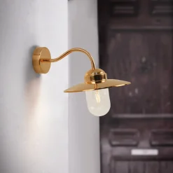 Online Nordlux Luxembourg udendørs væglampe i kobber