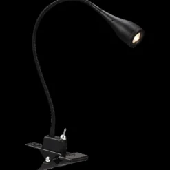 Online Nordlux Mento klemlampe LED sort