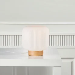 Bordlamper^Nordlux Milford bordlampe natur E27