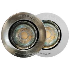 Nordlux Udendørs Spots^Mixit indbygningsspot hvid/børstet stål