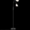 Nordlux Gulvlamper^Molli dobbelt gulvlampe sort/opalhvid