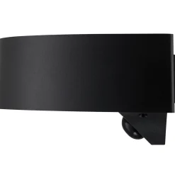 Solcellelamper^Nordlux Monay Round solar væglampe sort