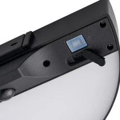 Solcellelamper^Nordlux Monay Round solar væglampe sort