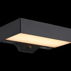 New Nordlux Monay Square solar væglampe sort