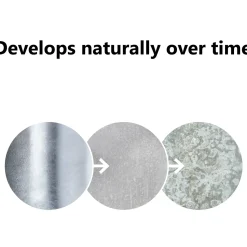 Online Nordlux Nibe udendørs væglampe galvaniseret