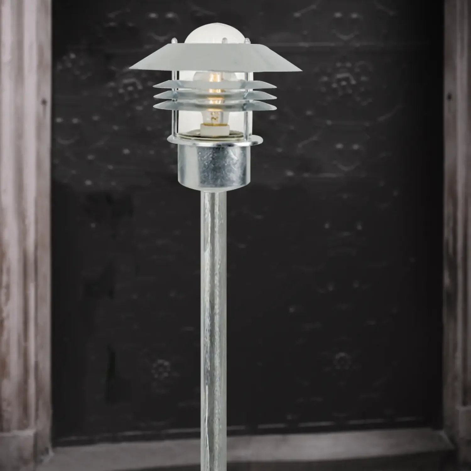 Online Nordlux Nibe udendørs væglampe galvaniseret