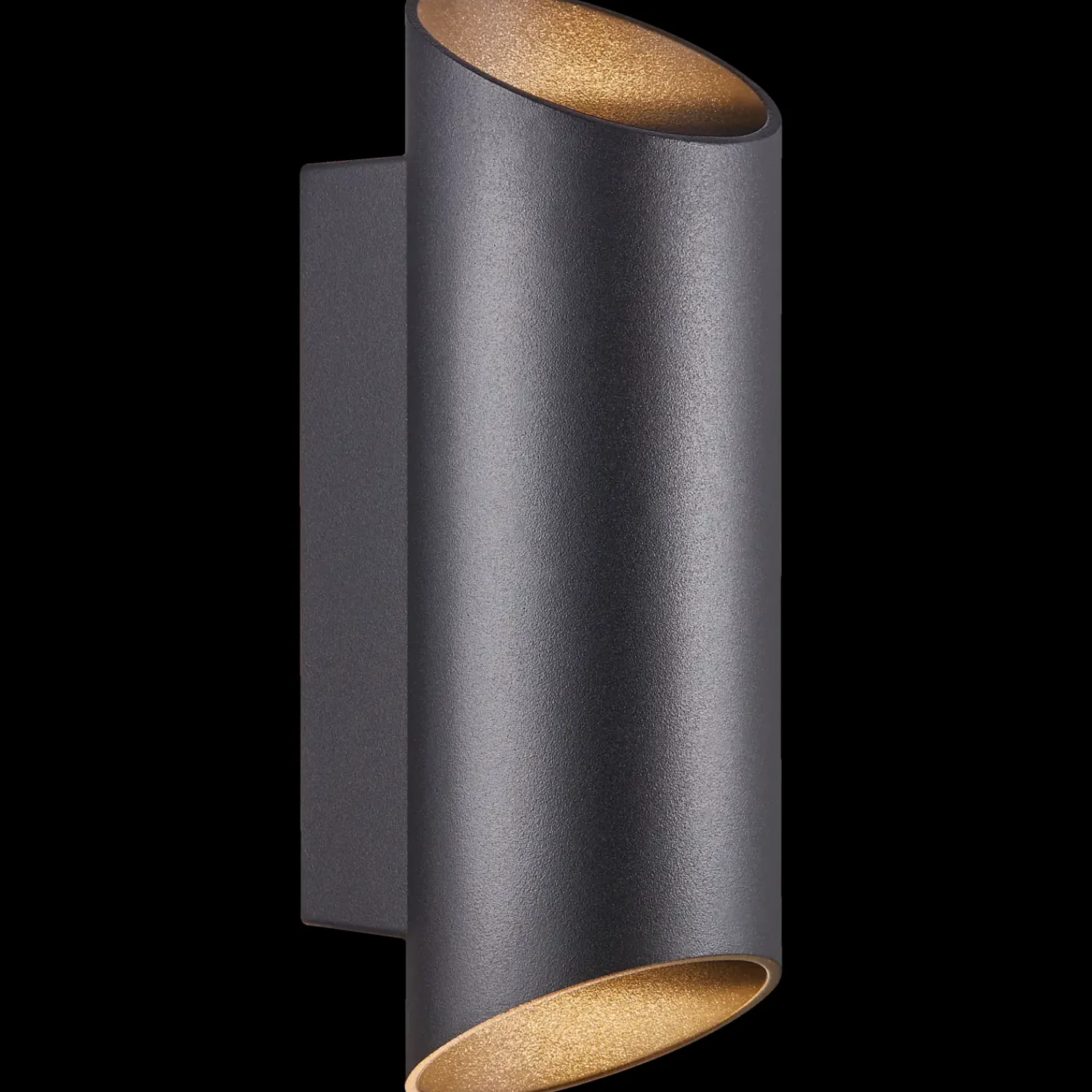 Nordlux Udendørs Væglamper^Nico Round udendørs væglampe sort