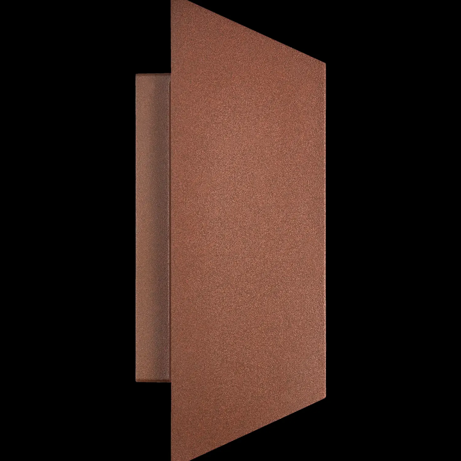 Outlet Nordlux Nico Square udendørs væglampe rustfarvet