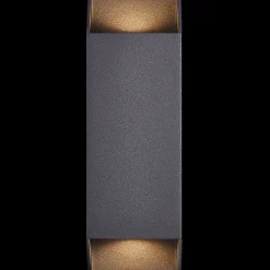 Outlet Nordlux Nico Square udendørs væglampe sort