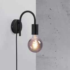 Outlet Nordlux Paco væglampe sort