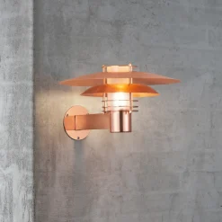 Nordlux Udendørs Væglamper^Phoenix udendørs væglampe kobber