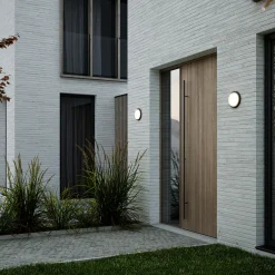 Nordlux Udendørs Væglamper^rund udendørs væglampe sort