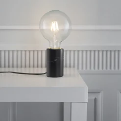 Outlet Nordlux Siv Marble bordlampe sort