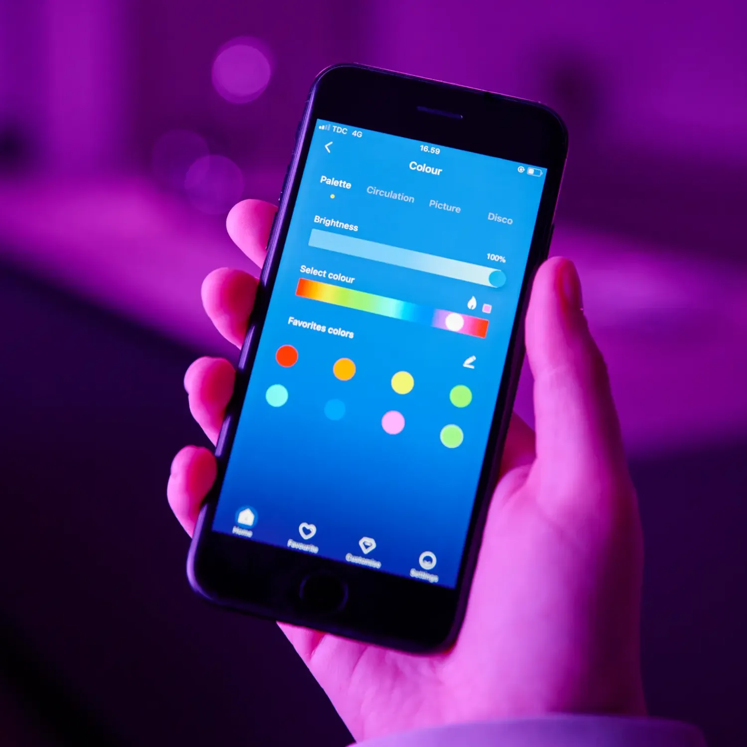 Nordlux smart pære colour LED B22 A60 8W RGB 3 pak