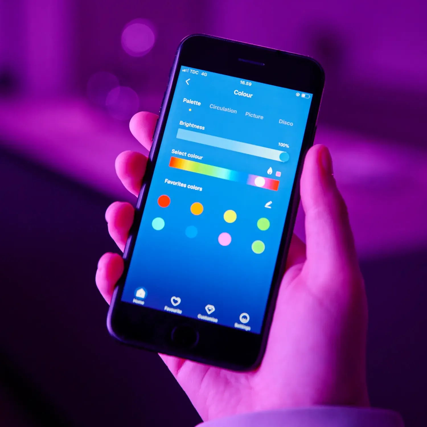 Best Nordlux smart pære colour LED E27 A60 8W RGB 3 pak