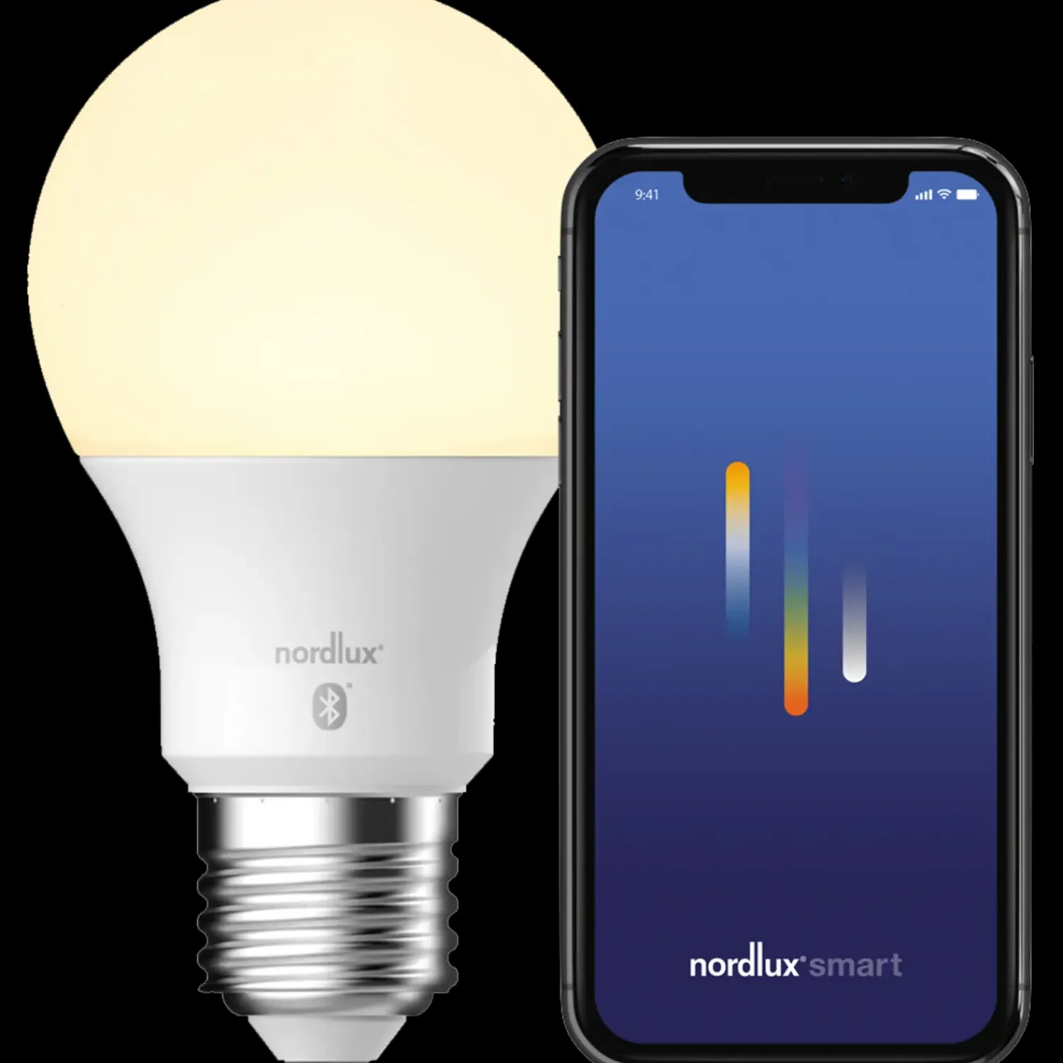 Discount Nordlux smart pære E27 A60 7,5W hvid