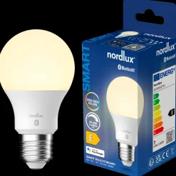 Outlet Nordlux smart pære LED E27 A60 SMD 8,5W hvid