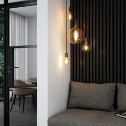 E27 Pærer^Nordlux smart pære LED E27 A60 4,7W ravfarvet