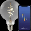E27 Pærer^Nordlux smart pære LED E27 G95 4,7W røgfarvet
