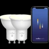Gu10 Spots^Nordlux smart pære LED GU10 SMD hvid 2 pak