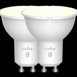 Gu10 Spots^Nordlux smart pære LED GU10 SMD hvid 2 pak