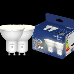 Gu10 Spots^Nordlux smart pære LED GU10 SMD hvid 2 pak