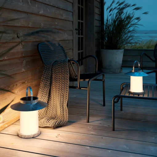 Discount Nordlux Temple To-Go 35 batterilampe galvaniseret stål