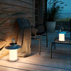 Best Nordlux Temple To-Go 30 solcellelampe galvaniseret stål