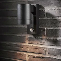 Discount Nordlux Tin Maxi udendørs væglampe 2 lyskilder sort