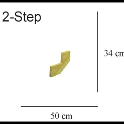 Clearance NSH trappevange 2 - trin trykimpr. træ