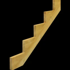 NSH Trapper Og Lemme^trappevange 5 - trin trykimpr. træ