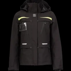 Discount Ocean Rocky Stretch vandtæt arbejdsjakke dame sort str. S