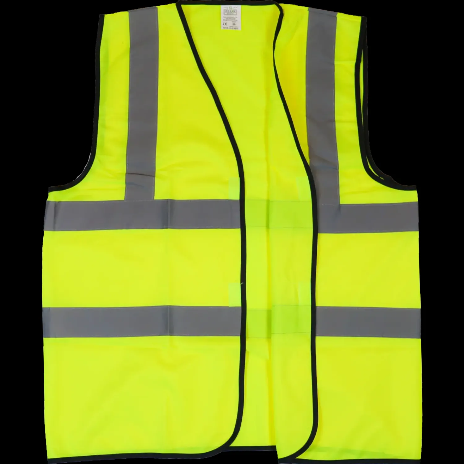 Online Ocean Safety arbejdsvest gul str. L