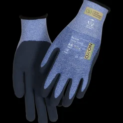 Outlet OX-ON 16000 Recycle Junior arbejdshandsker str. 6-8 år blå