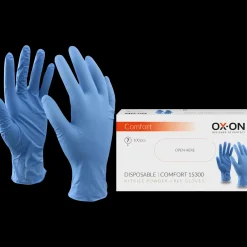 OX-ON Arbejdshandsker^engangshandsker comfort 15300 str. 10 blå
