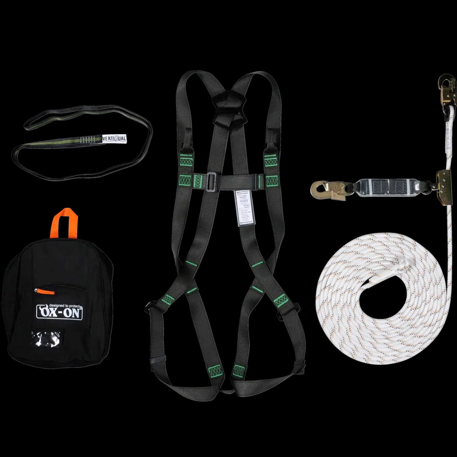 OX-ON Faldsikring^faldsikringssæt Basic i taske
